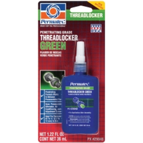 Permatex - 29040 - Penetrating Grade Threadlocker GREEN, 36 ml bottle