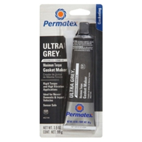 Permatex - 82194 - Ultra Grey Rigid High-Torque RTV Silicone Gasket Maker, 3.5 oz. tube