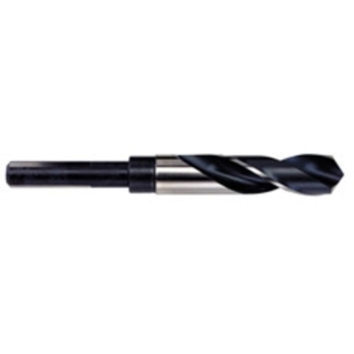 Irwin Hanson - 91138 - 19/32" Silver & Deming High Speed Steel Fractional 1/2" Reduced Shank Drill Bit