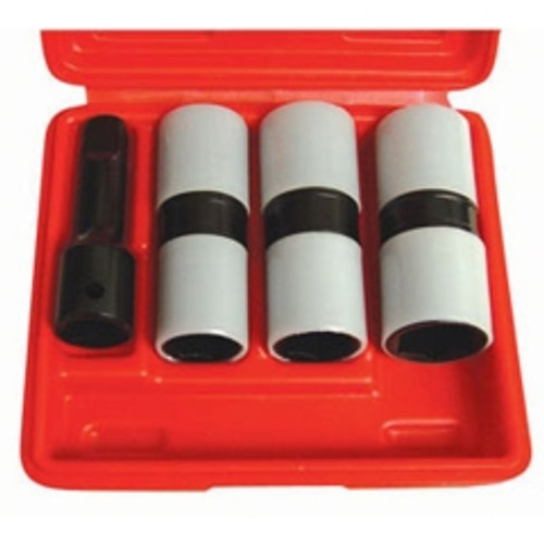 Astro Pneumatic - 78803 - 3 pc. 1/2" Drive Thin Wall Flip Impact Socket Set with Protective Sleeve