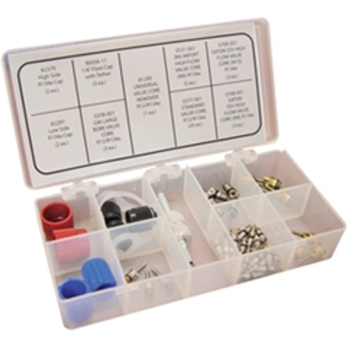 ATD - 3880 - A/C System Valve Core  & Cap Assortment for R134a & R12