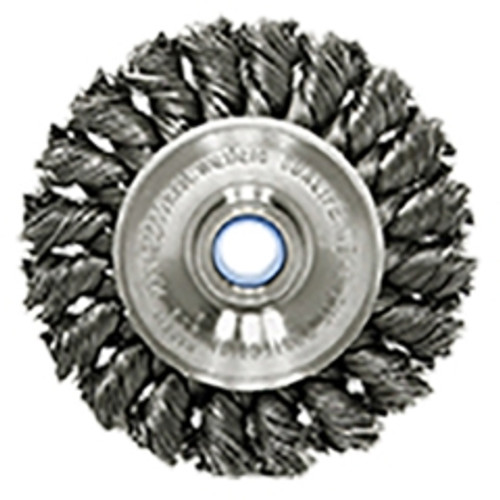 ATD - 8353 - 4  Twisted Tuft Wire Wheel Brush