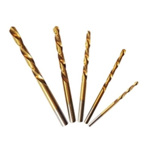 ATD - 9215 - Left-Handed Titanium Coated Premium Drill Bit Set, 5-Pc.