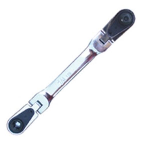 E-Z Red - 4S04 - 4" Long 180 Flex Head Double Ended Ratchet