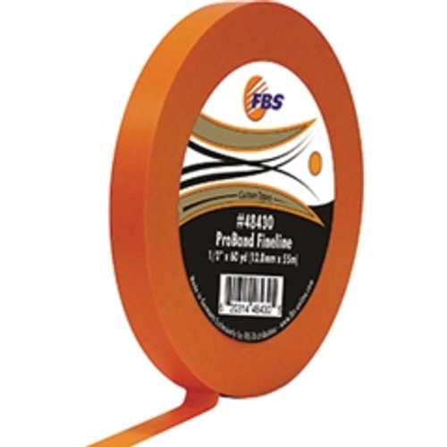 FBS - 48430 - ProBand Orange Fine Line Tape, 1/2IN x 60 yd