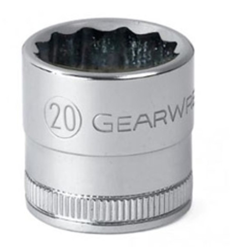 GearWrench - 80753 -  Dr. 12 Pt. Std. Metric Socket, 18mm