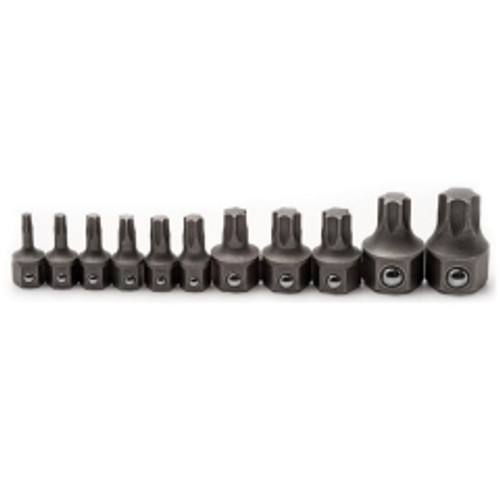 GearWrench - 81560 - Torx Ratcheting Wrench Insert Bit Set, 11pc