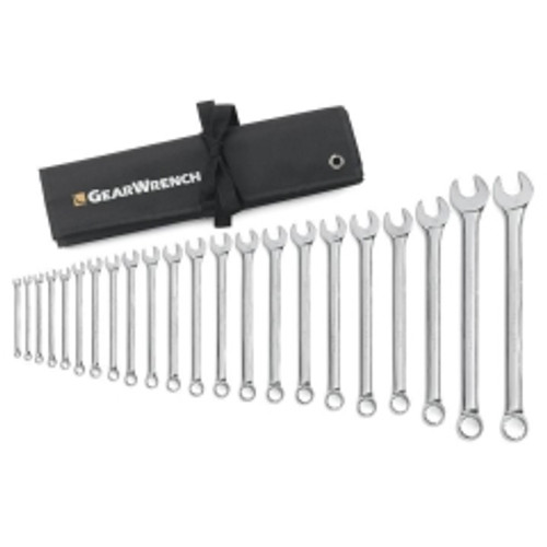 GearWrench - 81916 - 22 pc. Long Pattern Combination Non-Ratcheting Wrench, Metric