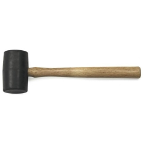 GearWrench - 82259 - 16 oz. Rubber Mallet, Wood Hickory Handle