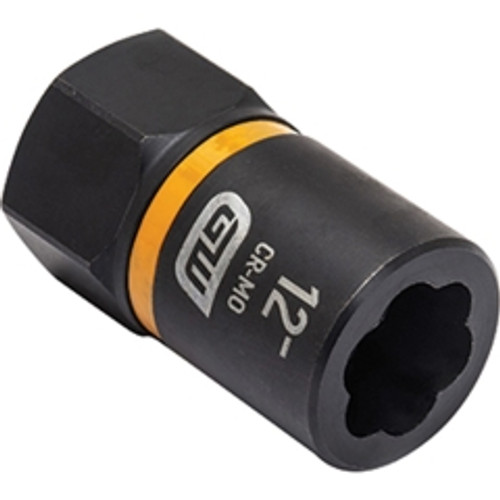 GearWrench - 84762 - 3/8" Drive Bolt Biter Impact Extraction Socket 12- mm