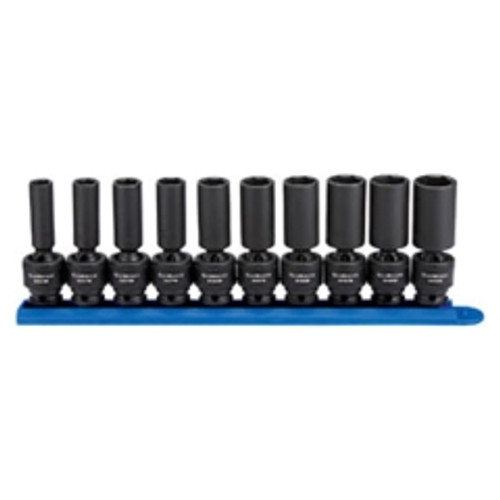 GearWrench - 84924N - 10 Pc. 3/8" Drive Metric Deep Universal Socket Set