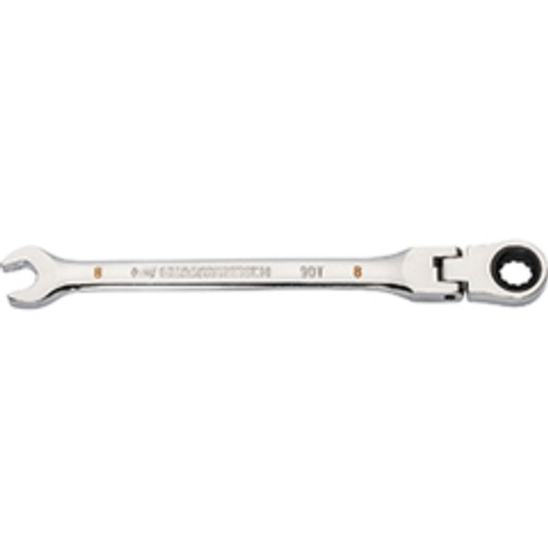 GearWrench - 86708 - 8mm 90-Tooth 12 Pt Flex Head Ratcheting Comb WR