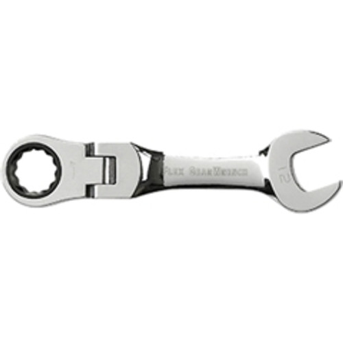 GearWrench - 9553D - 12mm 12 Point Stubby Flex Head Ratcheting Combination Wrench