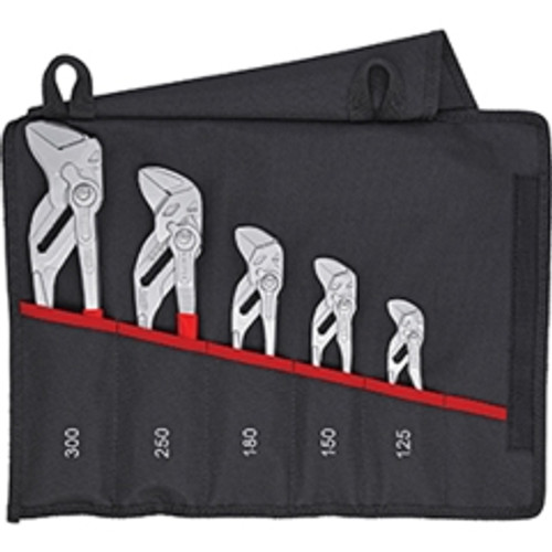 Knipex - 001955S4 - 5PC Plier Wrench Set with Roll