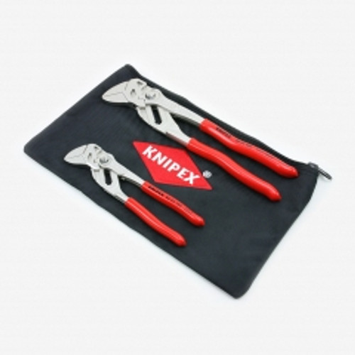 Knipex - 9K0080109US - 2 Pc Pliers Wrench Set With Keeper Pouch