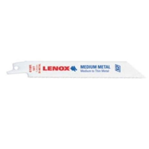 Lenox Tools - 618R - 6" x 3/4" x .035" Metal Cutting Reciprocating Saw Blades, 18 TPI