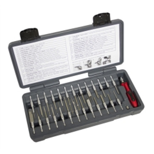 Lisle - 71750 - LED Quick Change Terminal Tool Set, 27pc