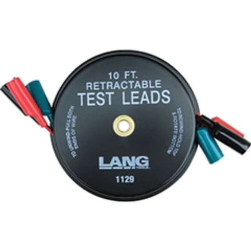 Lang - 1129 - Retractable Test Leads - 3 Leads x 10'