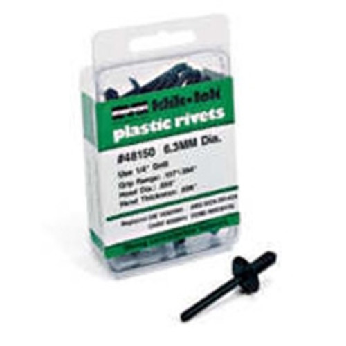 Marson - 48149 - Klik-Lock Plastic Rivet 6.3mm GR.158-.236