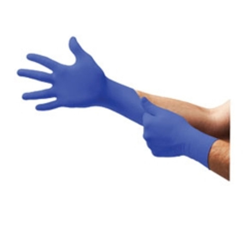 Microflex - N274-XL - Cobalt Safety Series Nitrile Powder-Free Industrial-Grade Gloves, Blue, XL