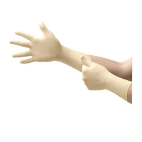 Microflex - UL315M - Ultra One Powder-Free Extended Cuff Latex Examination Gloves, Natural, Medium