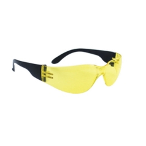 SAS Safety - 5341 - NSX Eyewear - Yellow Lens, Black Temple w Polybag