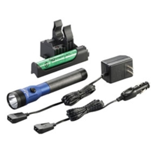 Streamlight - 75486 - Stinger DS LED HL with Piggy Back Charger, Blue