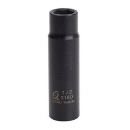 Sunex Tools - 216D - 1/2" Drive, Deep Impact Socket, 1/2"