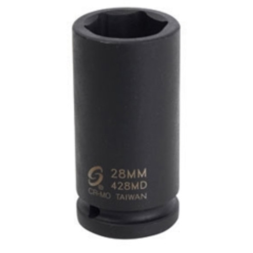 Sunex Tools - 428MD - 3/4" Dr Deep Impact Socket, 28mm