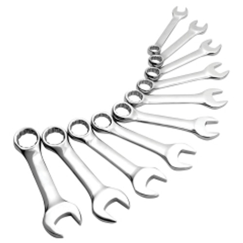 Sunex Tools - 9930M - 10 Pc. Metric Stubby Combo Wrench Set