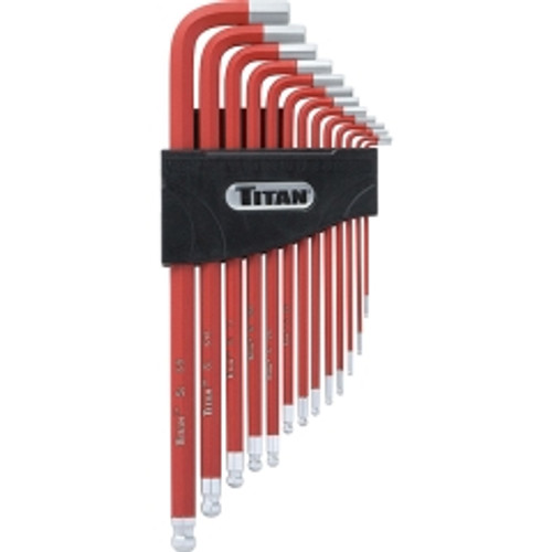 Titan - 12713 - Extra-Long Arm SAE Hex Key Set