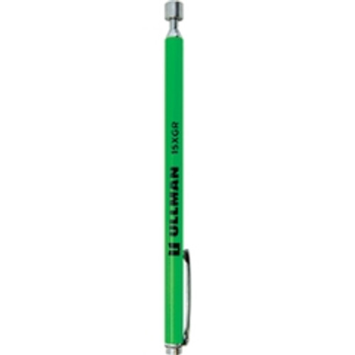 Ullman Devices - 15XGR - Hi-Vis Green Pocket Size Telescoping Magnetic Pick-Up Tool