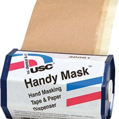 U. S. Chemical & Plastics - 38081 - Handy Mask Tape & Paper with Dispenser