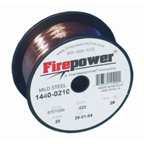 Firepower - 1440-0210 - .23 Solid MIG Wire, 2 lb Spool