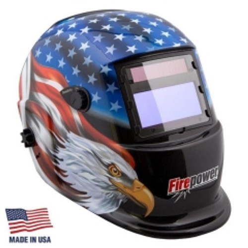 Firepower - 1441-0087 - Stars and Stripes Auto-Darkening Welding Helmet