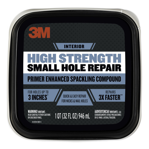 3M - SHR-32-BB - Patch Plus Primer Ready to Use White Spackling Compound and Primer in One 32 oz.