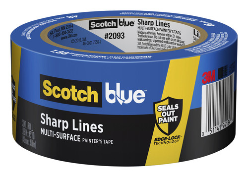 3M - 2093-48NC - ScotchBlue 1.88 in. W x 60 yd. L Blue Medium Strength Painter's Tape - 1/Pack