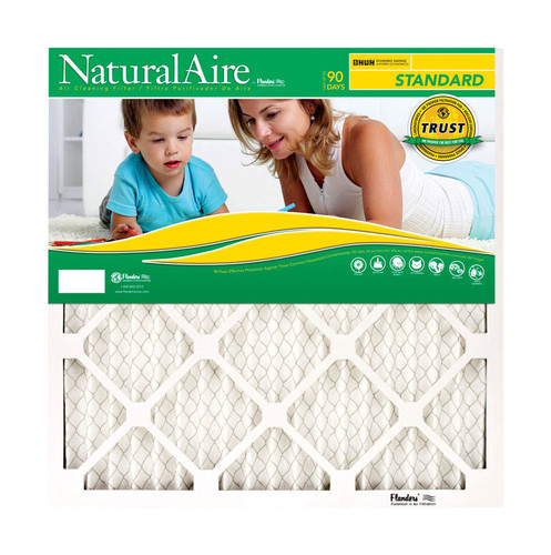 AAF Flanders - 84858.011425 - NaturalAire 14 in. W x 25 in. H x 1 in. D Polyester Synthetic 8 MERV Pleated Air Filter
