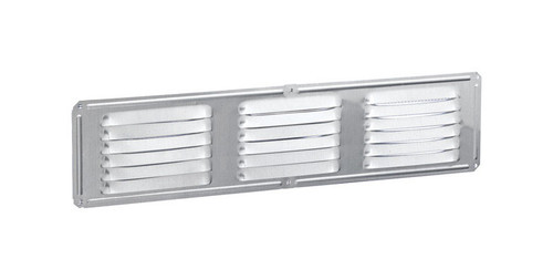 Air Vent - 84126 - 4 in. H x 16 in. L Mill Aluminum Undereave Vent