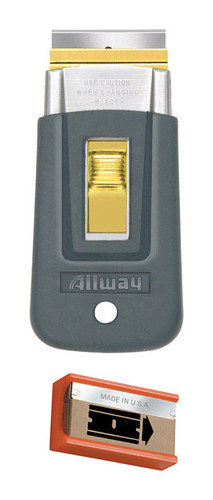 Allway - SGS - 1-1/2 in. W Carbon Steel Single-Edge Razor Scraper