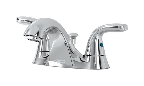 American Standard - 9091201.002 - Cadet Cadet Chrome Two Handle Lavatory Faucet 4 in.