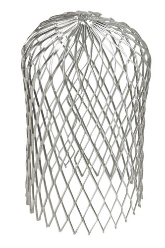 Amerimax - 29059 - 3 in. W x 5 in. L Gray Galvanized Steel Gutter Strainer