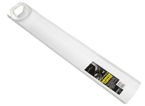 Amerimax - 37030 - 2 in. H x 3 in. W x 30 in. L White Vinyl Downspout Extension