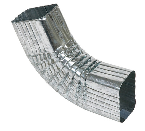 Amerimax - 29265 - 2.25 in. H x 5 in. W x 10 in. L Metallic Galvanized Steel B Gutter Elbow