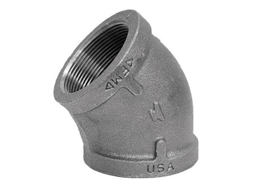 Anvil - 8700126207 - 3/4 in. FPT x 3/4 in. Dia. FPT Black Malleable Iron Elbow