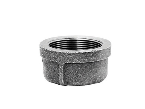 Anvil - 8700132353 - 1-1/4 in. FPT Black Malleable Iron Cap