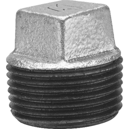 Anvil - 8700159802 - 3/8 in. Malleable Iron Square Head Plug
