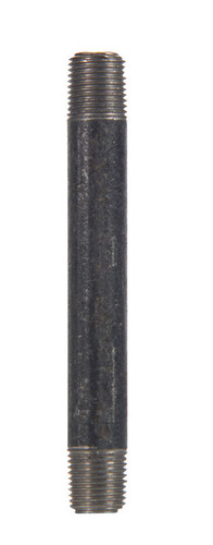 Anvil - 8700140158 - 3/4 in. MPT x 7 in. L Black Steel Nipple