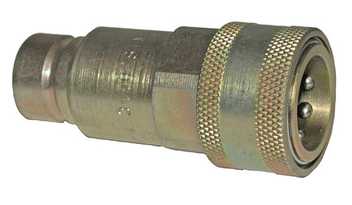 Apache Hose - 39040722 - 0.5 in. Dia. 3000 psi Steel Flat Face Hydraulic Adapter