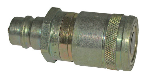 Apache Hose - 39040720 - 0.5 in. Dia. 3000 psi Steel Flat Face Hydraulic Adapter